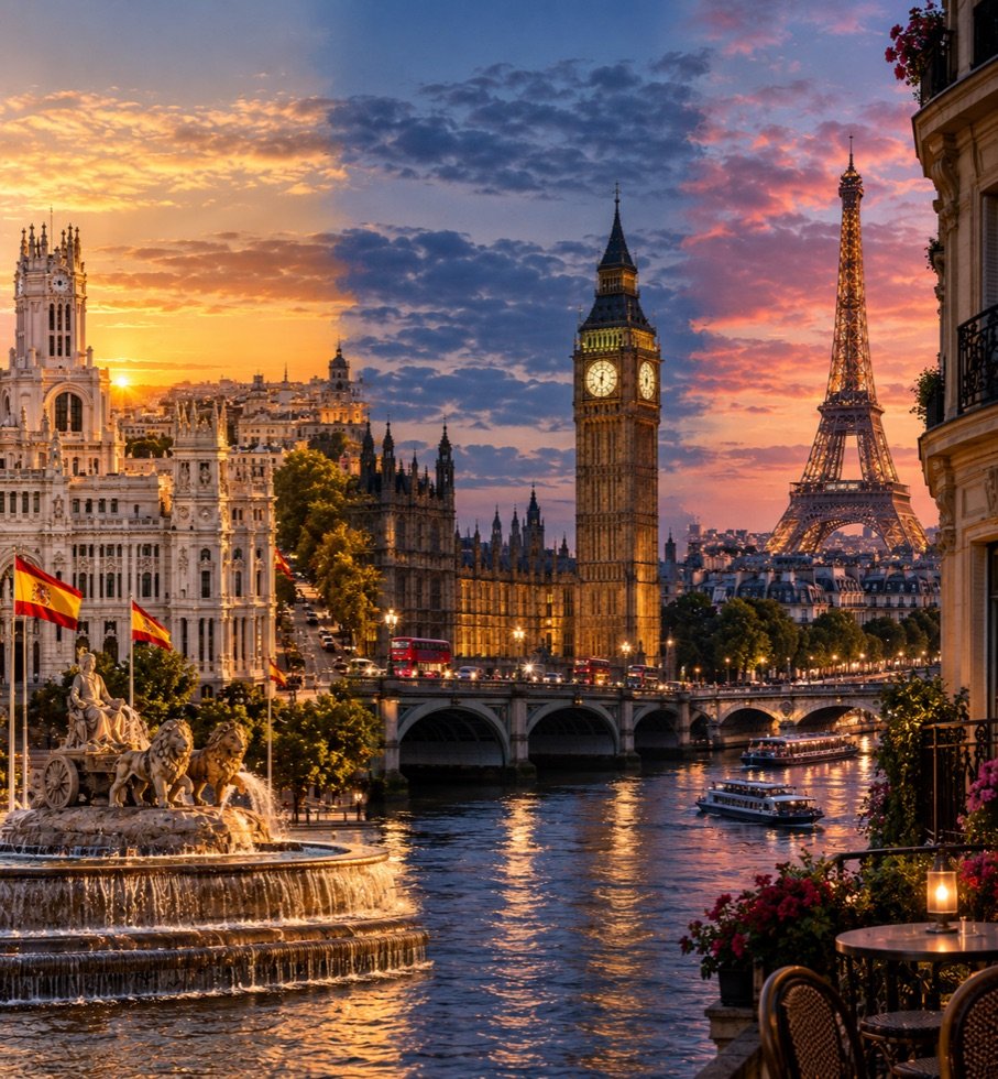 Eurotrip Madrid Londres Paris