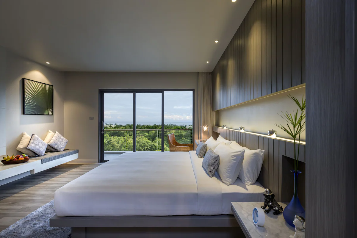 Quarto de hotel na Tailândia