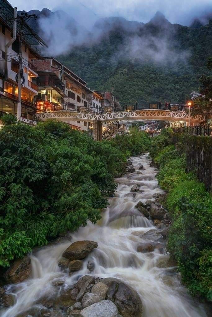 Águas Calientes no Peru