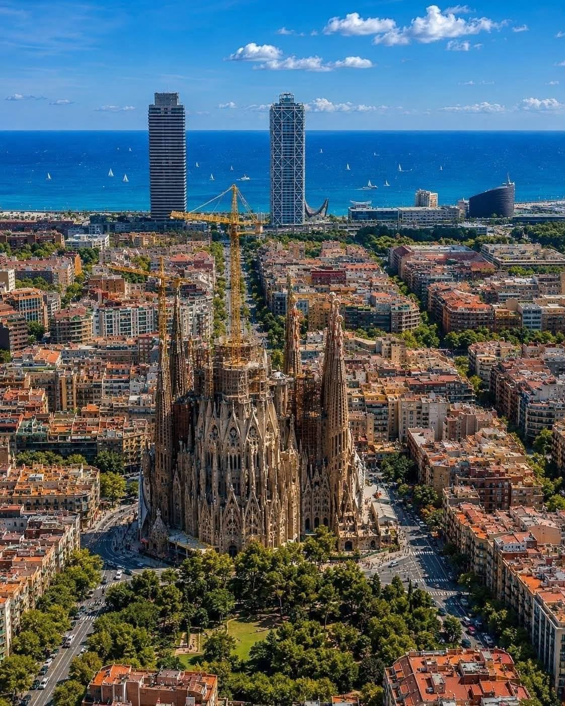 Chegada em Barcelona