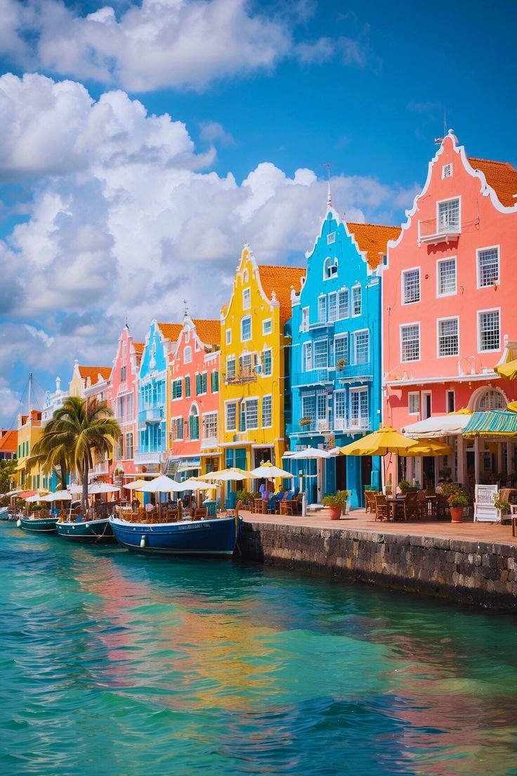 Chegada em Curaçao