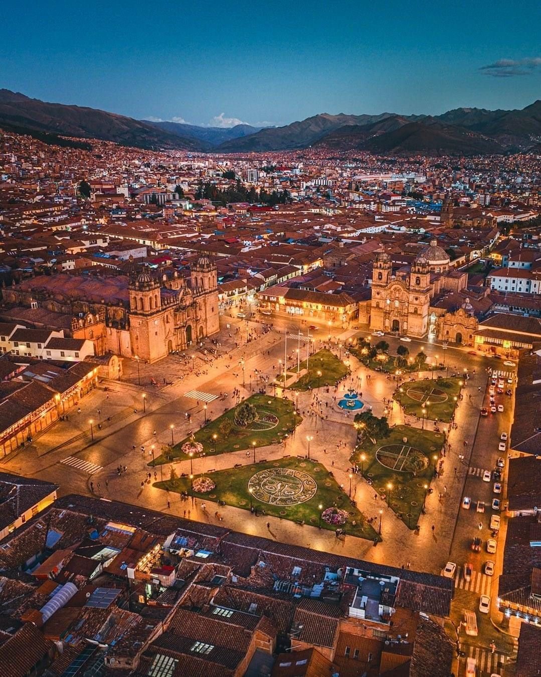 Centro histórico e arredores de Cusco