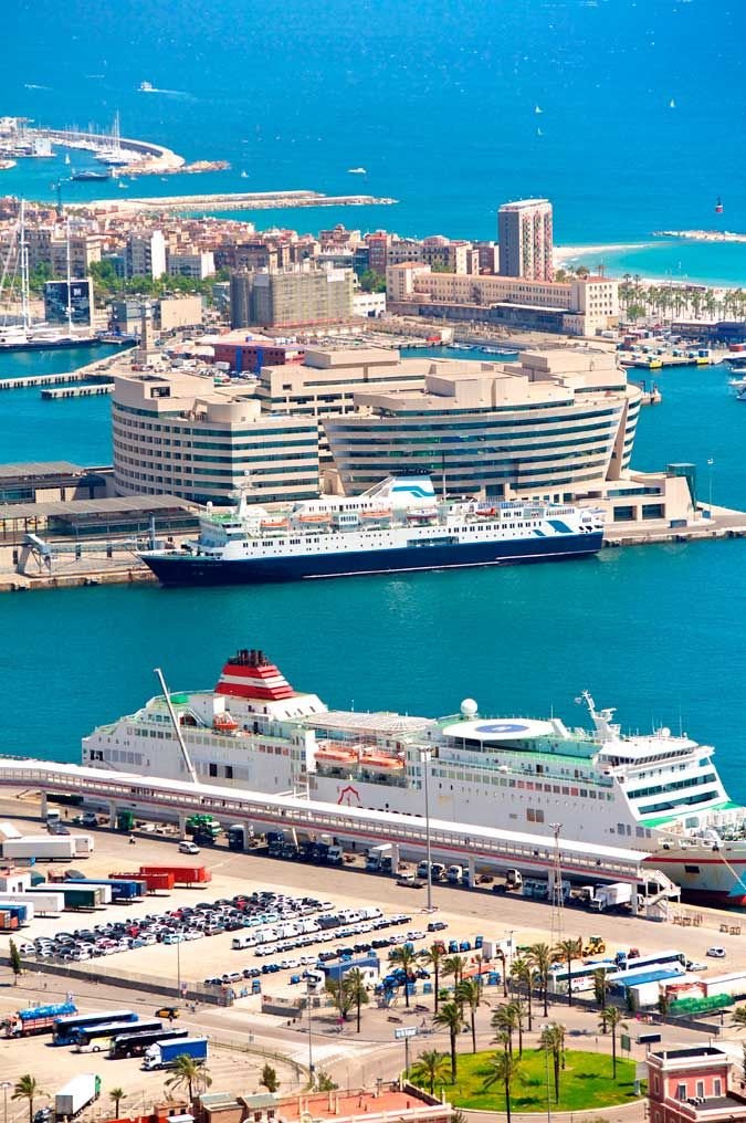 Embarque em Barcelona