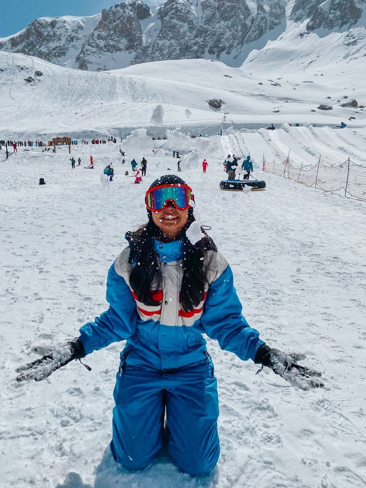 Diversão na neve