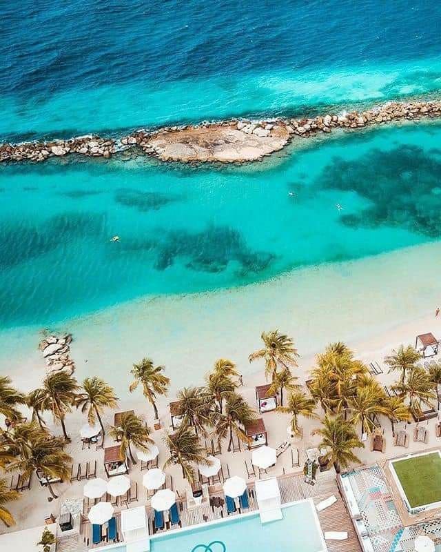 Mambo Beach em Curaçao