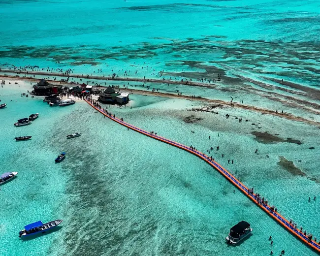 Chegada em San Andrés